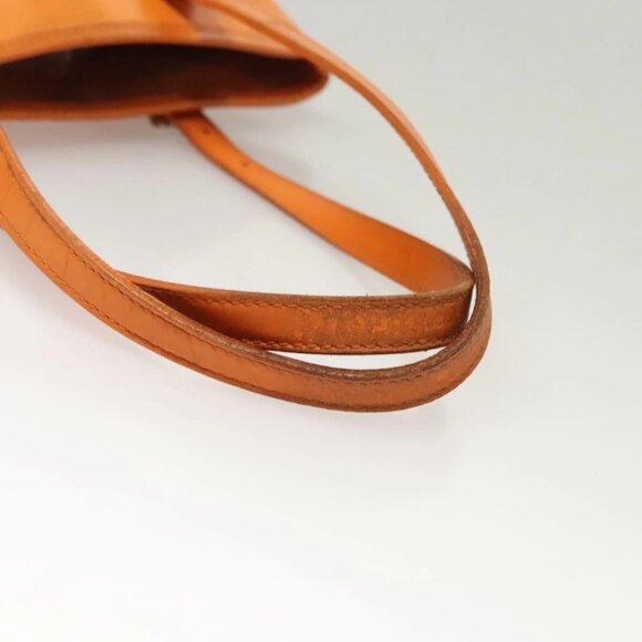 LOUIS VUITTON Epi Bucket PM Shoulder Bag Orange Mandarin M5899H LV Auth MX470 - Picture 8 of 16